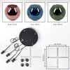 Ripoll Hanglamp, Kogellampje, Cluster hanglamp Blauw, Groen, Koperkleurig, 4-lichts