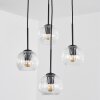 Ripoll Hanglamp, Kogellampje, Cluster hanglamp Duidelijk, 4-lichts