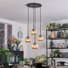 Ripoll Hanglamp, Kogellampje, Cluster hanglamp Amber, 4-lichts