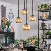 Ripoll Hanglamp, Kogellampje, Cluster hanglamp Amber, 4-lichts