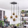 Ripoll Hanglamp, Kogellampje, Cluster hanglamp Goud, 4-lichts