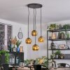 Ripoll Hanglamp, Kogellampje, Cluster hanglamp Goud, 4-lichts