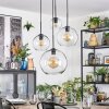 Koyoto Hanglamp, Kogellampje, Cluster hanglamp Duidelijk, 4-lichts