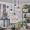 Koyoto Hanglamp, Kogellampje, Cluster hanglamp Duidelijk, 4-lichts