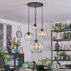 Koyoto Hanglamp, Kogellampje, Cluster hanglamp Duidelijk, 4-lichts