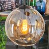 Koyoto Hanglamp, Kogellampje, Cluster hanglamp Amber, 4-lichts