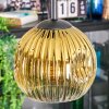 Ripoll Hanglamp, Kogellampje, Cluster hanglamp Goud, Duidelijk, 4-lichts