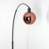 Koyoto Staande lamp, Booglampen Zwart, 1-licht