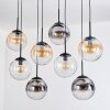 Gastor Hanglamp, Kogellampje, Hanglamp Amber, Duidelijk, Rookkleurig, 8-lichts
