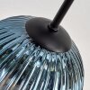 Koyoto Plafondlamp, Kogellampje 89 cm Blauw, Goud, Groen, 12-lichts