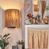 Labrujo Licht omhoog & omlaag, Wandlamp Bruin, Zwart, 1-licht