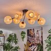 Basto Plafondlamp Natuurlijke kleuren, 8-lichts