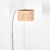 Granja Staande lamp, Booglampen Chroom, Zwart, 1-licht