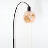 Ripoll Staande lamp, Booglampen Zwart, 1-licht