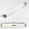 Morges Spiegellamp LED Chroom, Wit, 1-licht