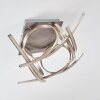 Felin Plafondlamp LED Nikkel mat, 1-licht