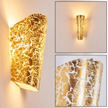 Acerra Muurlamp Wit, 1-licht