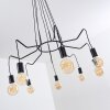 Cuyama Hanger Zwart, 8-lichts