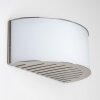 Pesaro Muurlamp Nikkel mat, 1-licht