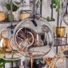 Ripoll Hanglamp, Kogellampje, Hanglamp Amber, Duidelijk, Rookkleurig, 6-lichts