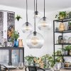 Koyoto Hanglamp, Kogellampje, Cluster hanglamp Duidelijk, 4-lichts
