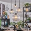Koyoto Hanglamp, Kogellampje, Cluster hanglamp Duidelijk, 4-lichts
