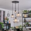 Koyoto Hanglamp, Kogellampje, Cluster hanglamp Duidelijk, 4-lichts