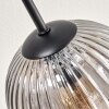 Koyoto Plafondlamp, Kogellampje 81 cm Amber, Duidelijk, Rookkleurig, 10-lichts