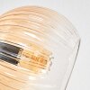 Koyoto Plafondlamp, Kogellampje 81 cm Amber, Duidelijk, Rookkleurig, 10-lichts