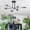 Koyoto Plafondlamp, Kogellampje 78 cm Duidelijk, 6-lichts