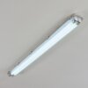 Ilena Plafondlamp voor buiten, Buitenlicht, Badkamerlamp, Bouw spotlight, Plafondlamp LED Grijs, 1-licht
