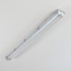 Ilena Plafondlamp voor buiten, Buitenlicht, Badkamerlamp, Bouw spotlight, Plafondlamp LED Grijs, 1-licht