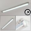 Ilena Plafondlamp voor buiten, Buitenlicht, Badkamerlamp, Bouw spotlight, Plafondlamp LED Grijs, 1-licht