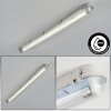 Ilena Plafondlamp voor buiten, Buitenlicht, Badkamerlamp, Bouw spotlight, Plafondlamp LED Grijs, 1-licht