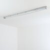Ilena Plafondlamp voor buiten, Buitenlicht, Badkamerlamp, Bouw spotlight, Plafondlamp LED Grijs, 1-licht