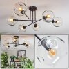Ripoll Plafondlamp, Kogellampje Duidelijk, 6-lichts