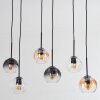 Koyoto Hanglamp, Kogellampje, Hanglamp Amber, Duidelijk, Rookkleurig, 6-lichts
