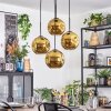 Ripoll Hanglamp, Kogellampje, Cluster hanglamp Goud, 4-lichts