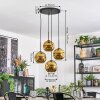 Ripoll Hanglamp, Kogellampje, Cluster hanglamp Goud, 4-lichts