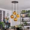 Ripoll Hanglamp, Kogellampje, Cluster hanglamp Goud, 4-lichts