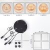 Koyoto Hanglamp, Kogellampje, Cluster hanglamp Amber, 4-lichts