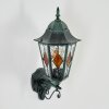 Hongkong Wandlamp voor buiten, Wandlamp Groen, Zwart, 1-licht