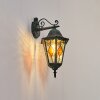 Hongkong Wandlamp voor buiten, Wandlamp Groen, Zwart, 1-licht
