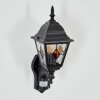 Naofe Wandlamp voor buiten, Wandlamp Zwart, 1-licht, Bewegingsmelder