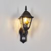 Naofe Wandlamp voor buiten, Wandlamp Zwart, 1-licht, Bewegingsmelder