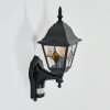 Naofe Wandlamp voor buiten, Wandlamp Zwart, 1-licht, Bewegingsmelder
