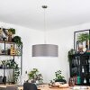 Pilaru Hanglamp, Hanglamp Chroom, Nikkel mat, 1-licht