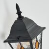 Naofe Wandlamp voor buiten, Wandlamp Zwart, 1-licht