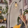 Ripoll Staande lamp, Booglampen Zwart, 1-licht