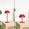 Laken Buiten tafellamp, Badkamerlamp, Tafellamp LED Red, 1-licht